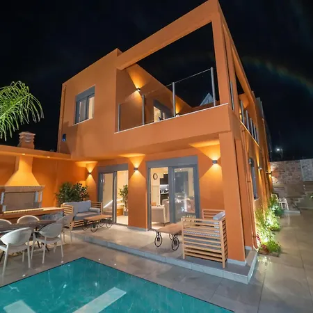 Naturalia Orange Luxury - Private Pool - Sleeps 8 * Analipsi (Crete)